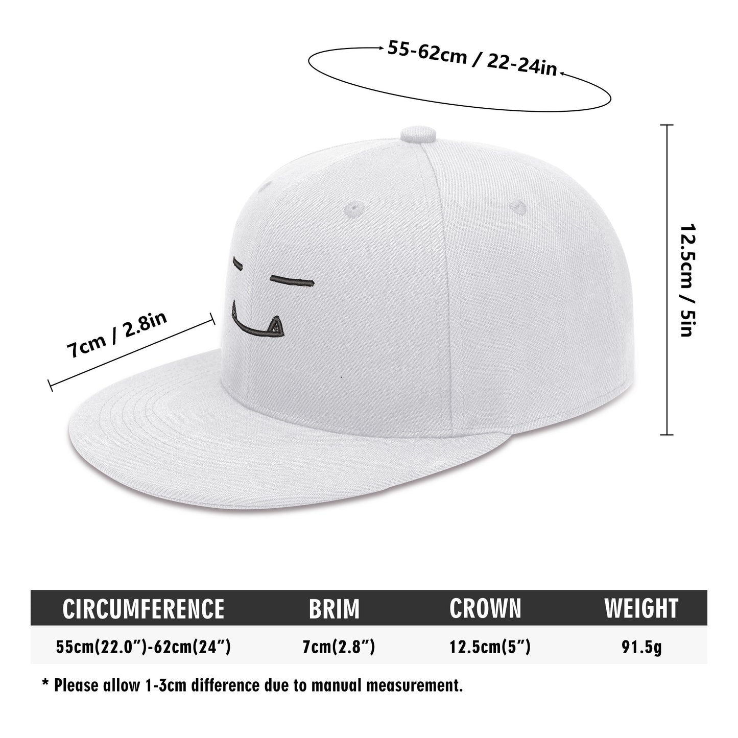 Snap-back hat