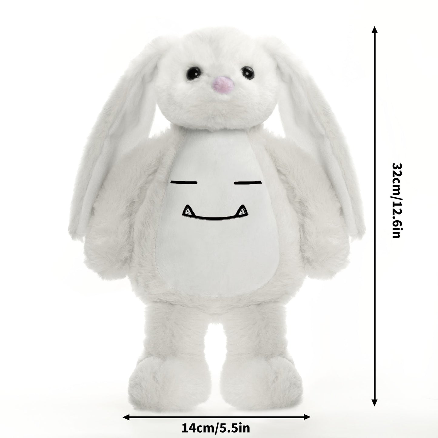 Snorlax Stuff Plush Stuffed Bunny Rabbit