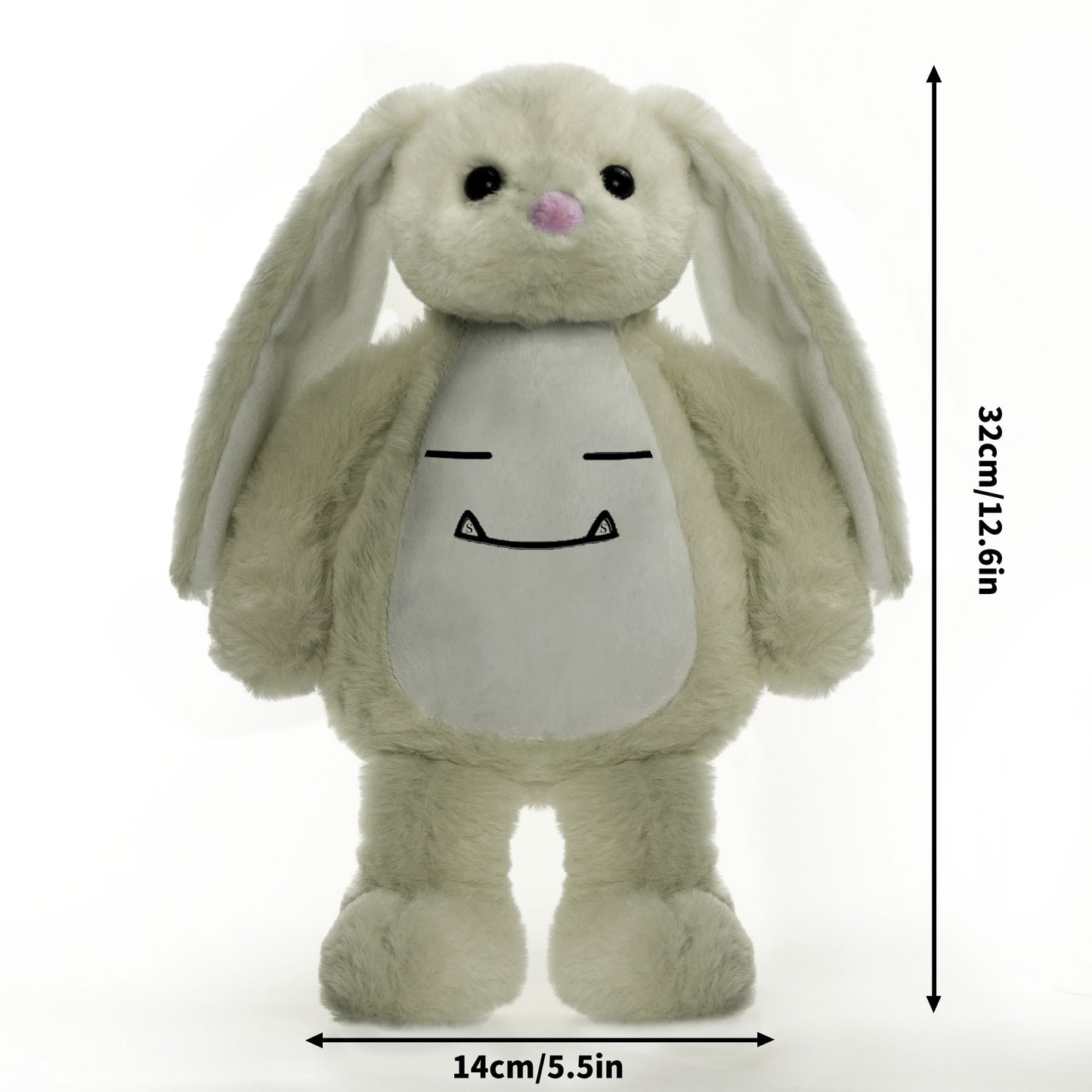 Snorlax Stuff Plush Stuffed Bunny Rabbit