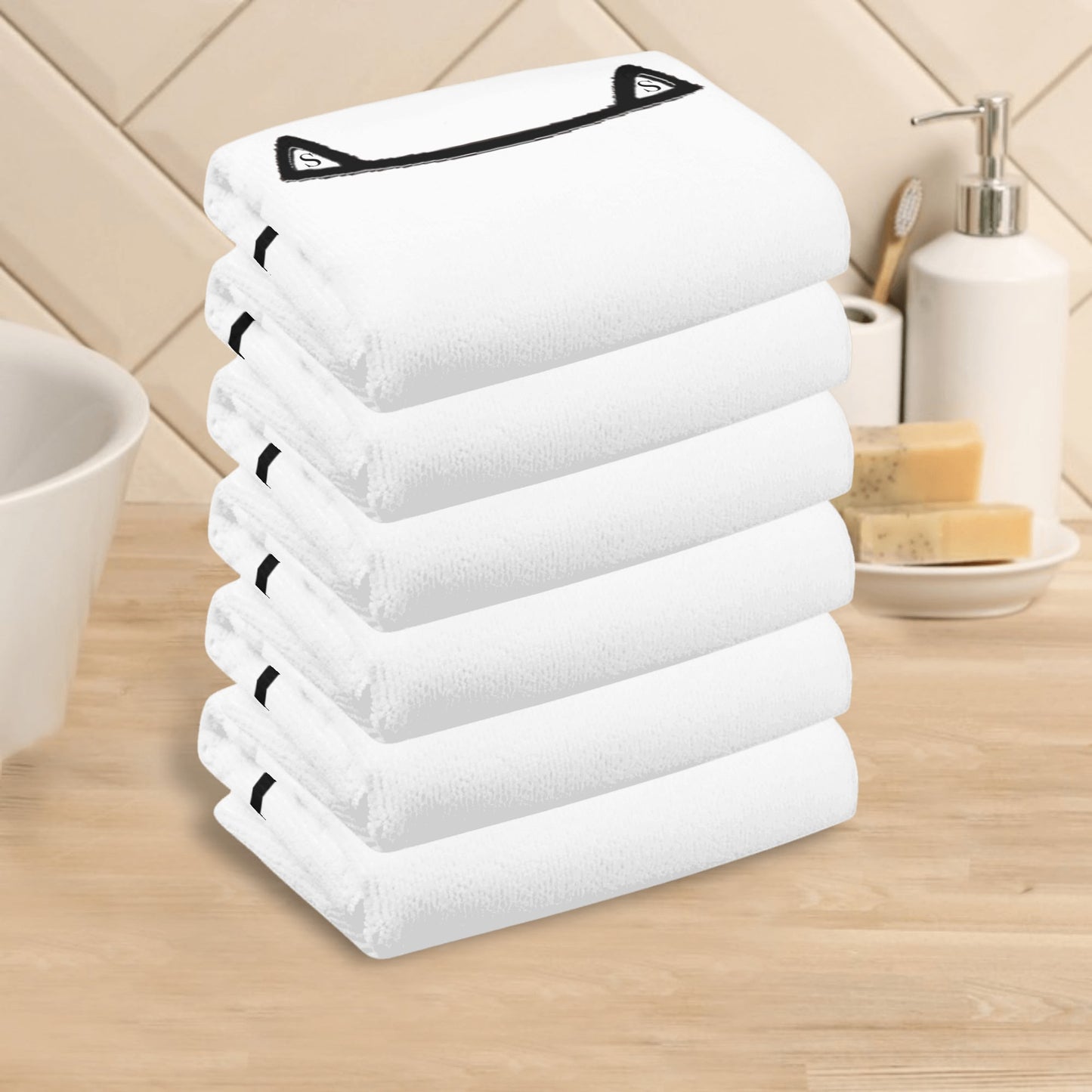 6pcs Hand Towels