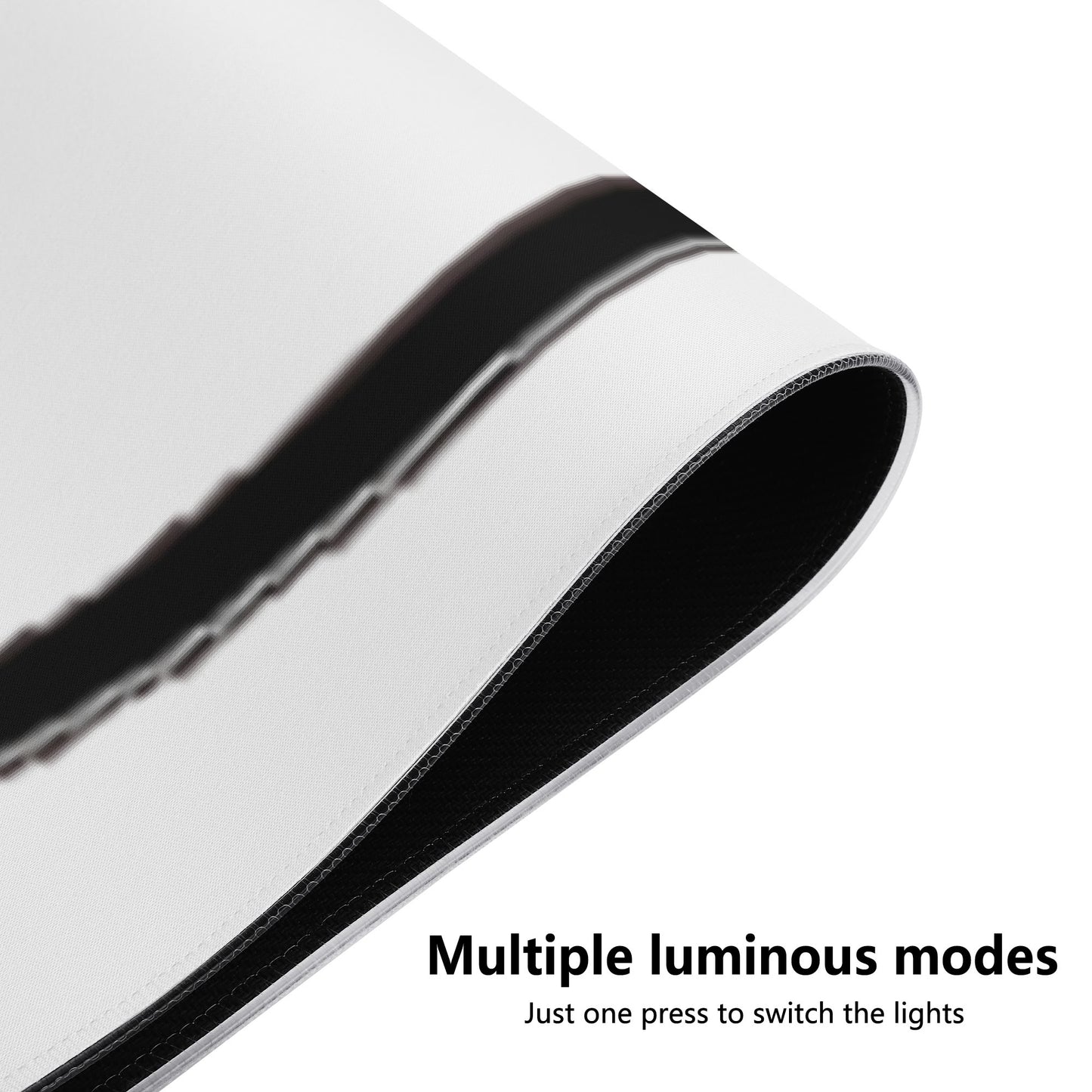 Wireless Charging Rubber RGB Desk Pad Gaming Led Mouse Pad